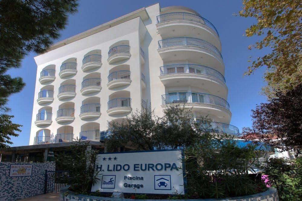 Hotel Lido Europa Riccione Eksteriør billede